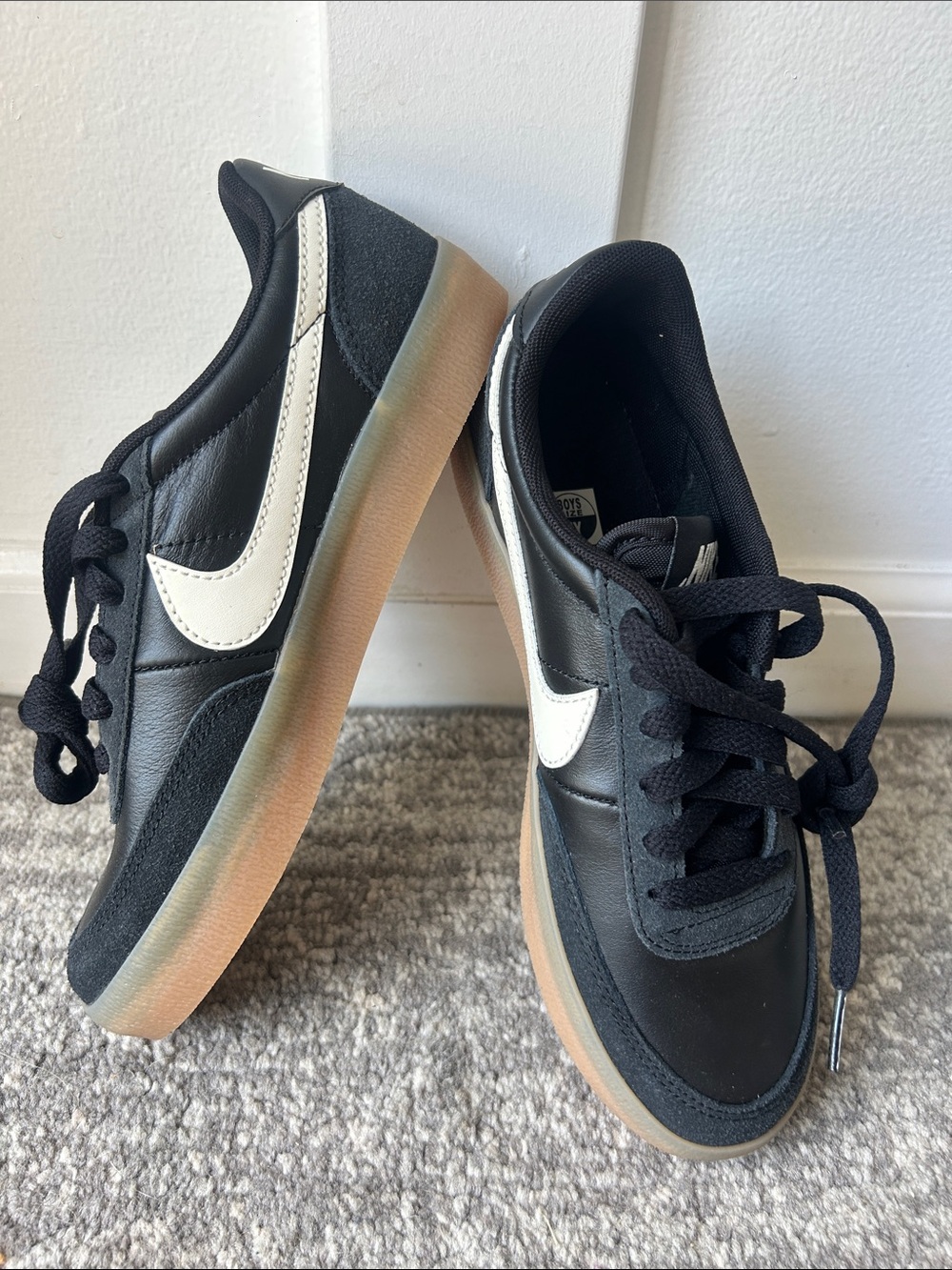 New, Nike Killshot 2 Shoes, Big Kids Size 4, Gum Sole Sneakers